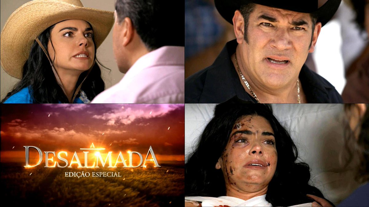 1º Chamada de "A Desalmada" destacando Otávio. #ADesalmada