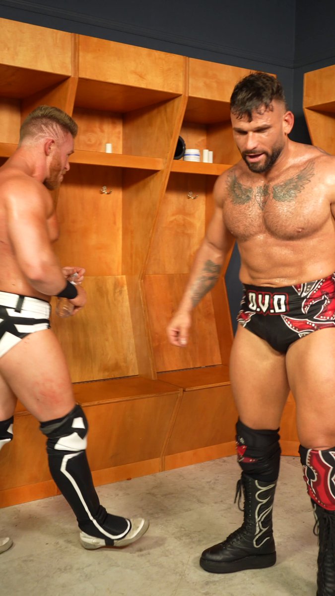 .“SUPER” Sean Legacy and Dorian Van Dux are FIRED UP after becoming No. 1 Contenders for the Tag Team Titles! 🏆