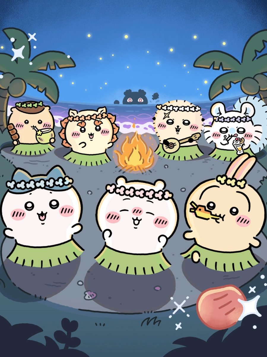 ┈[予告]┈┈┈┈┈┈┈┈┈┈┈┈ 7/24(金) 0:00より 「人魚の島イベント」開催✨ ┈┈┈┈┈┈┈┈┈┈┈┈┈┈┈┈ #ちいかわぽけっと でも 「映画ちいかわ 人魚の島のひみつ」の世界を楽しもう🏝️ イベント詳細は、7/10(金)解禁予定！お楽しみに💫 #ちいぽけ #ちいぽけ人魚の島