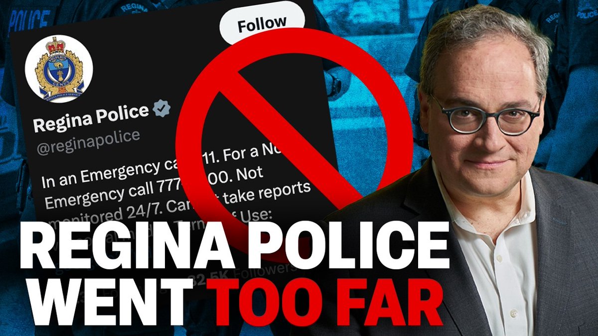Are the Regina Police taking revenge on me? The Regina Police have blocked me โ and Rebel News โ on Twitter, or X as it's now called. That's not just petty. It's illegal. A government agency cannot ban a citizen from a public service simply because it doesn't like their reporting. I've taken that exact fight to court four times, against four different government bullies, and won all four. So why did they block me? I think I know. Two weeks ago, I went to Regina to cover a downtown mosque and its plan to blast the Muslim call to prayer over loudspeakers โ loud enough to be heard for half a mile in every direction. And the strangest part wasn't the noise. It was the police. There's been no city hall debate. No public consultation. The Regina Police simply made the call, and then put out a tweet threatening to prosecute anyone who objects the wrong way for hate crimes. Police pre-announcing arrests over a house of worship's loudspeakers. That's how it works in Pakistan, not Saskatchewan. This is the same force that just fired its chief of police, Farooq Sheikh, for cause โ no severance, which tells you how bad it was. So, when I showed up at the mosque press conference and found a row of police cars, I did what a reporter does: I walked over and asked a few polite questions. They didn't like that one bit. I finished my report. And when I went back to the Regina Police account for a follow-up, I found I'd been blocked. Here's the thing. I'm a private person โ I can block anyone I want. The Regina Police are a government agency, paid for by taxpayers. Their account is a public service, no different from a government phone line or a government office. They can't slam the door in your face because you criticized them. I know this because I've proven it. I chased Steven Guilbault for years over the same stunt. On the eve of trial, he panicked and settled โ agreeing to unblock me for the rest of his career and to pay me $20,000 (which, naturally, he stuck taxpayers with). It's settled law now. Nobody gets to claim they didn't know. So, this week, our lawyer Chad Williamson sent the Regina Police a scorching demand letter. They have until Friday, July 17, to unblock us and promise never to do it again. If they don't, we'll sue. You can read the entire letter at โ along with every other case we've won. And make no mistake: if they'll do this to me, they're doing it to other Reginans too. That's what bullies do. Unlike the Regina Police, we take no tax money. We rely on you. If you think this fight is worth having, please help me cover the legal bills at REPORT by Ezra Levant ๐๐:
