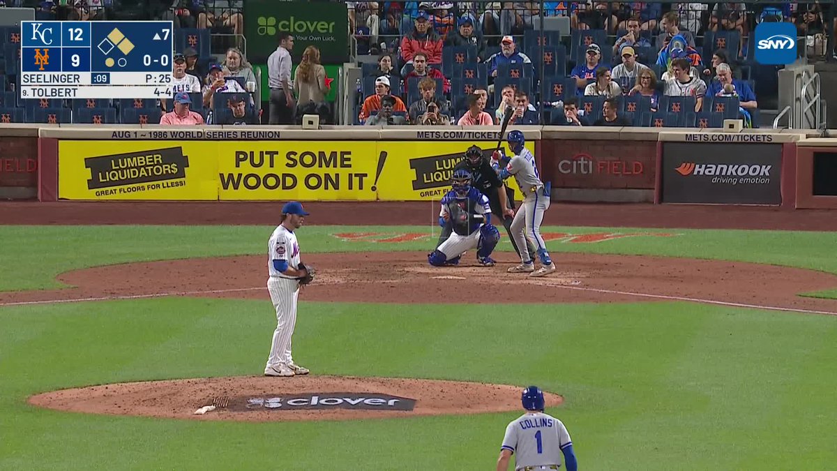 The Royals' Tyler Tolbert has tied an MLB record with his 12th consecutive hit
