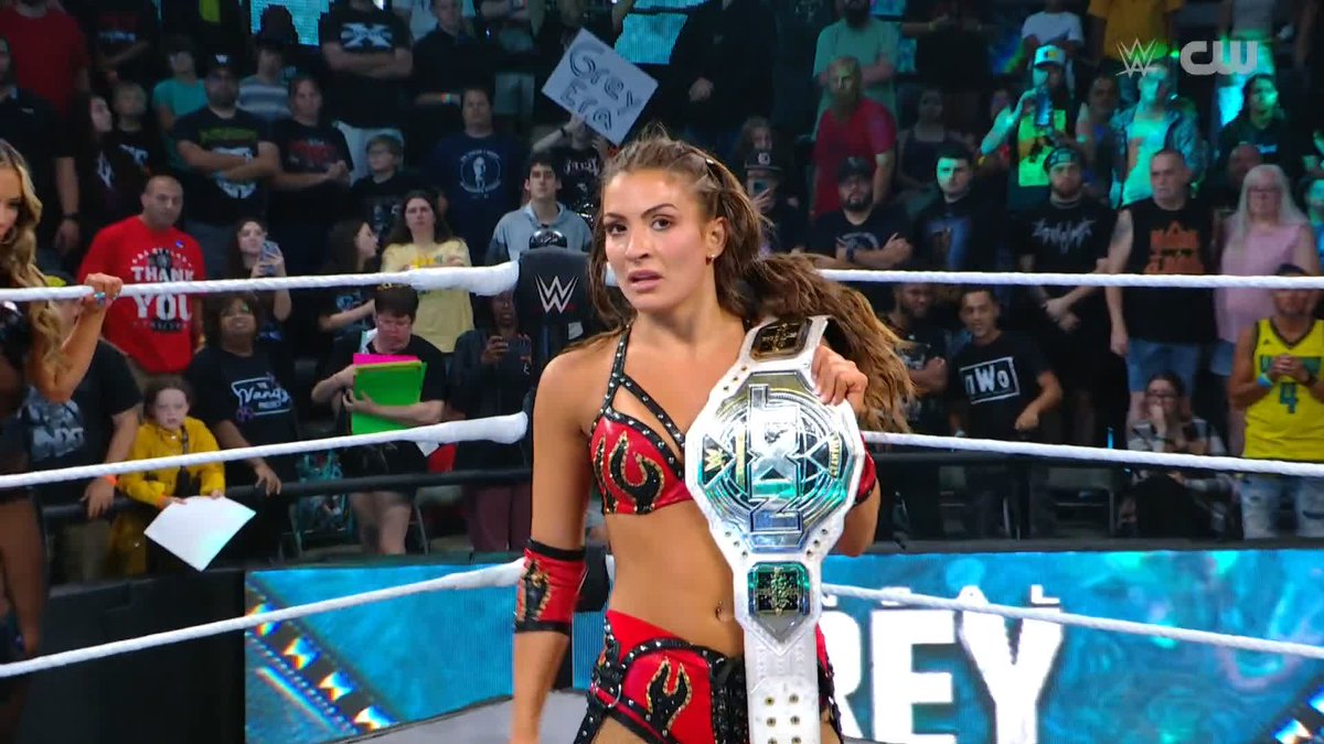ALL eyes are on the NXT Women's Title!! 👀