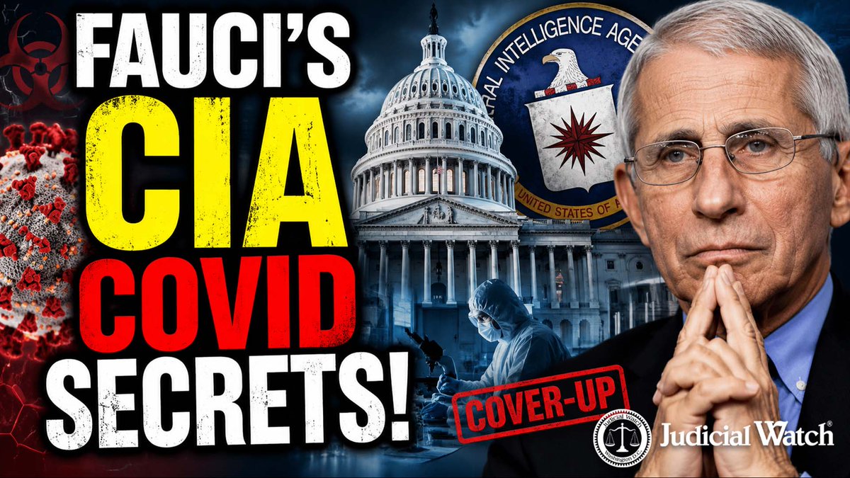 Judicial Watch SUES for Covid Truth!