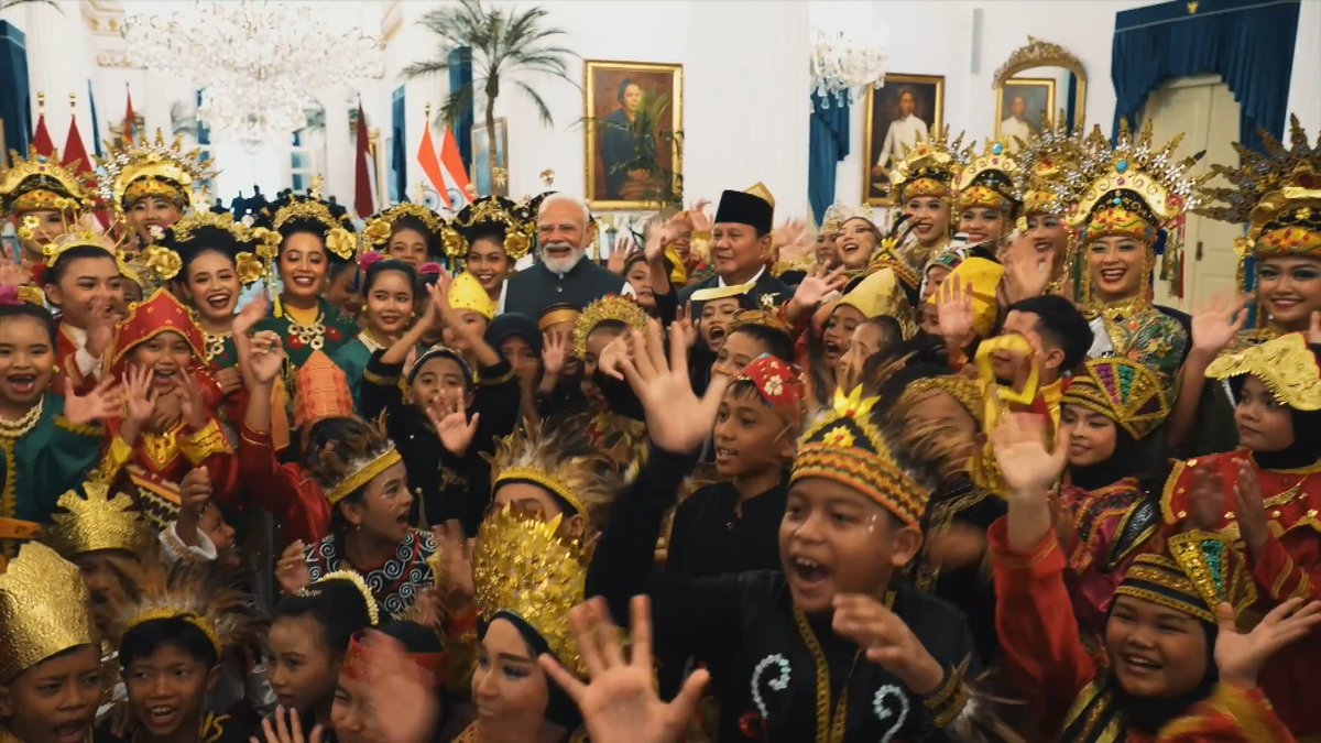 The India-Indonesia friendship is strong and vibrant! 🇮🇳 🇮🇩 Prabowo Subianto