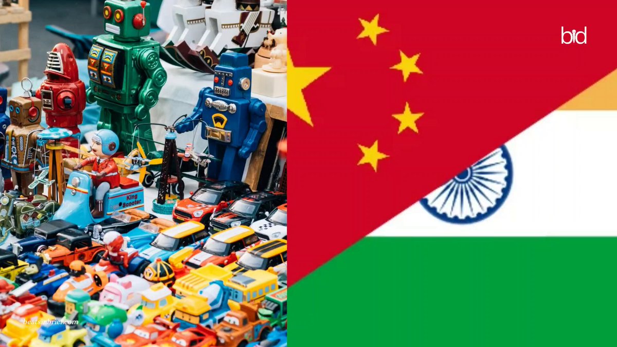 🇨🇳 China once dominated India's toy market. Today, 🇮🇳 India is emerging as a global toy manufacturing hub. > Toy imports have fallen by 71% since 2019, driven by higher import duties and stricter BIS quality standards, while domestic manufacturing has expanded. > India's share of the $120 billion global toy industry is still just 0.2–0.3%, leaving significant room for growth. > The government has backed the sector through the National Action Plan for Toys, quality control norms, toy clusters, skilling initiatives and export promotion. > FM Nirmala Sitharaman has urged Indian manufacturers to target one-fourth of the projected $179 billion global toy market by 2032. > Commerce Minister Piyush Goyal has called for a 10-fold increase in toy exports over the next four years, saying India has the potential to become a major global toy manufacturing hub. 🇮🇳 The push marks India's shift from a toy importer to a global toy manufacturer.