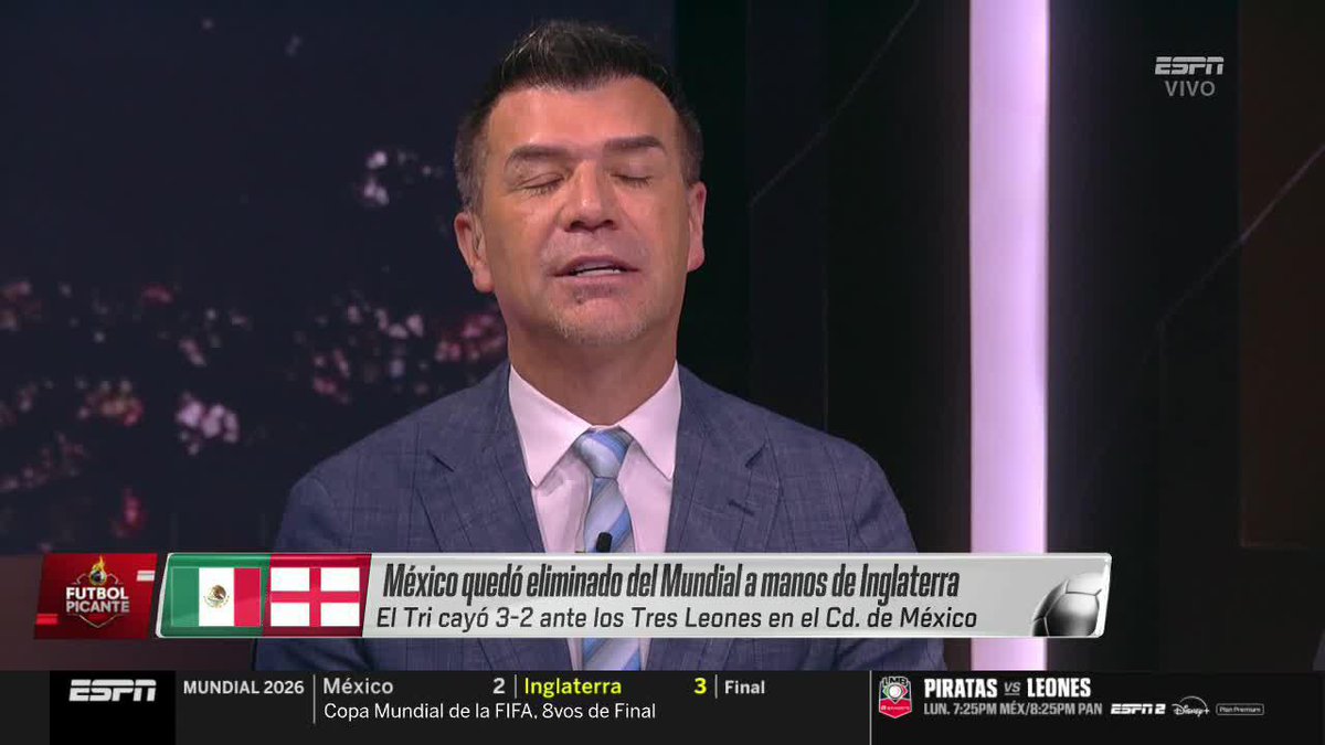 "ESTOY ENOJADO, INGLATERRA NO MERECÍA EL TRIUNFO" 🤯 Jared Borgetti confesó su sentir tras la eliminación de México en el Mundial 2026 🔥