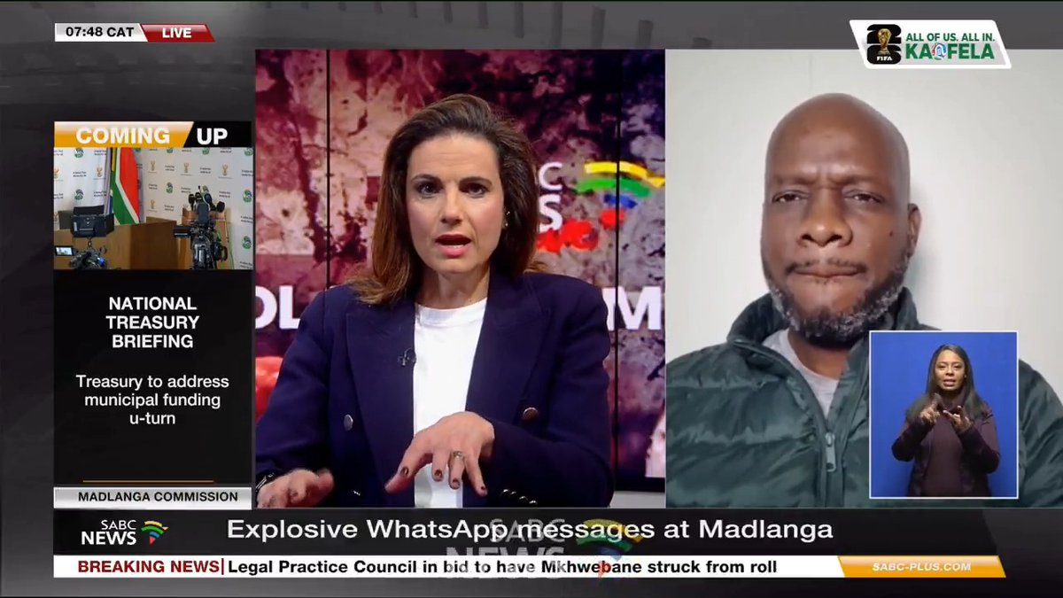 MADLANGA COMMISSION | Crime analyst Dr Mxolisi Mathebula says it would be fair to afford EFF leader Julius Malema a chance to testify, and also to verify evidence using his own cellphone.