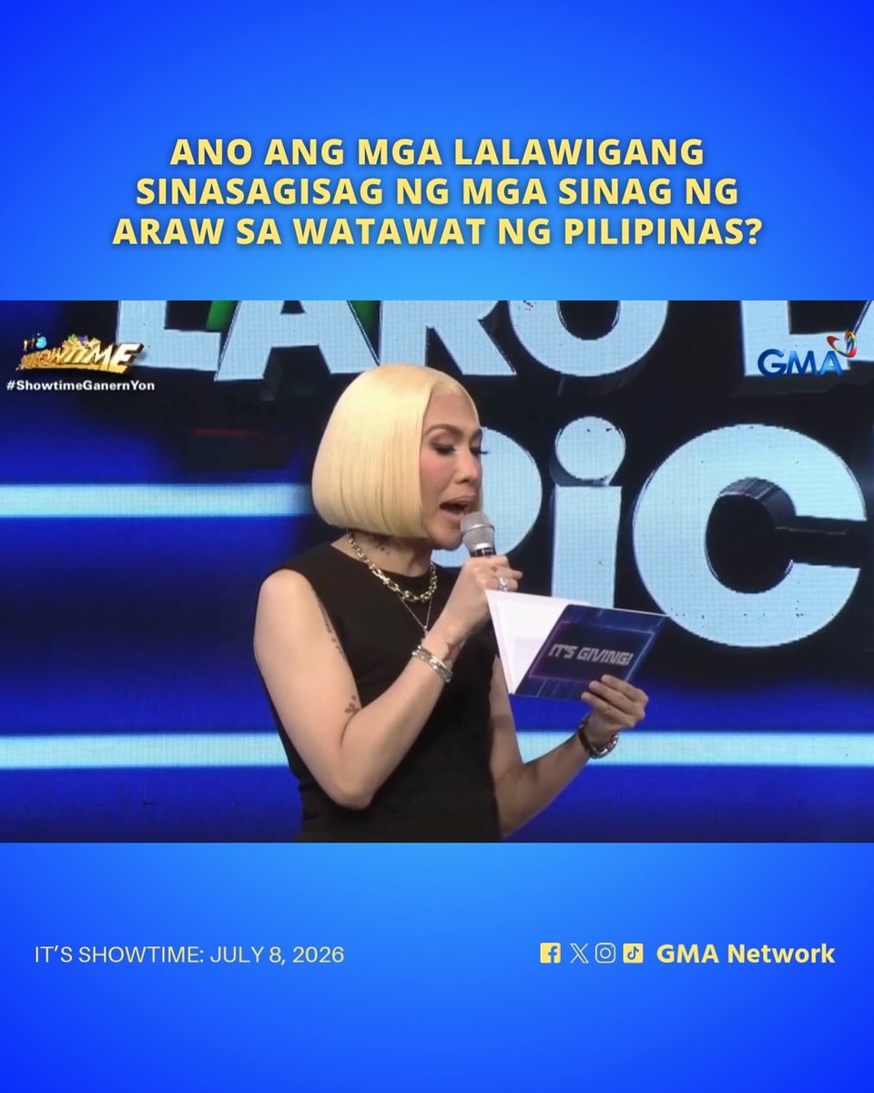 #ItsShowtime #Highlights: Alam n'yo ba ang mga lalawigang sinasagisag ng walong sinag ng araw sa ating watawat? 🇵🇭 Watch #ItsShowtime every 12:00 p.m. from Monday to Saturday on GMA. For more videos, visit: Watch the full episodes of your favorite GMA shows on the new GMA Play app. Download now on Google Play and App Store. Also available on and Android TVs! #ISTReels #LaroLaroPick #ViceGanda