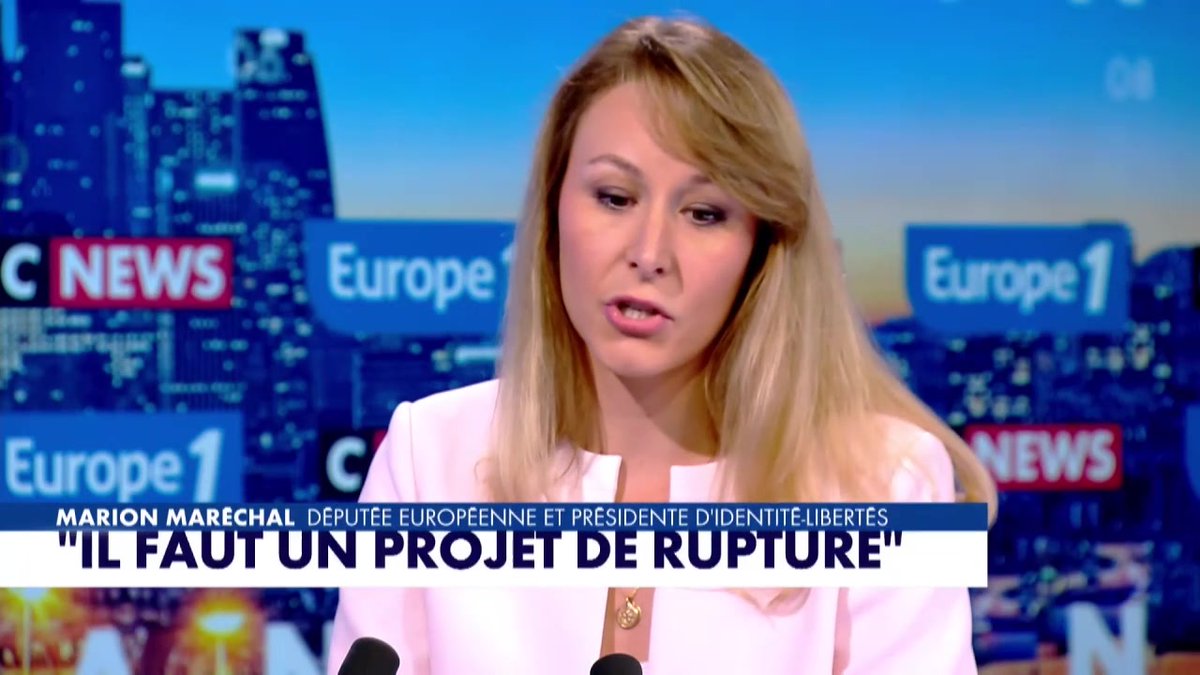 2027 : "Je travaille à un projet de rassemblement" explique Marion Maréchal #LaGrandeInterview #Europe1