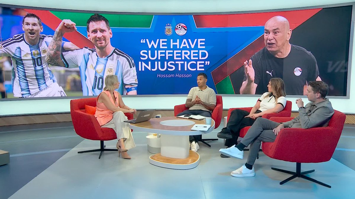 "The penalty wasn't great and I'm glad to see he was able to get his team back into the game" Mary Earps and Jay Bothroyd react to Messi's performance in Argentina's World Cup win over Egypt 🇦🇷