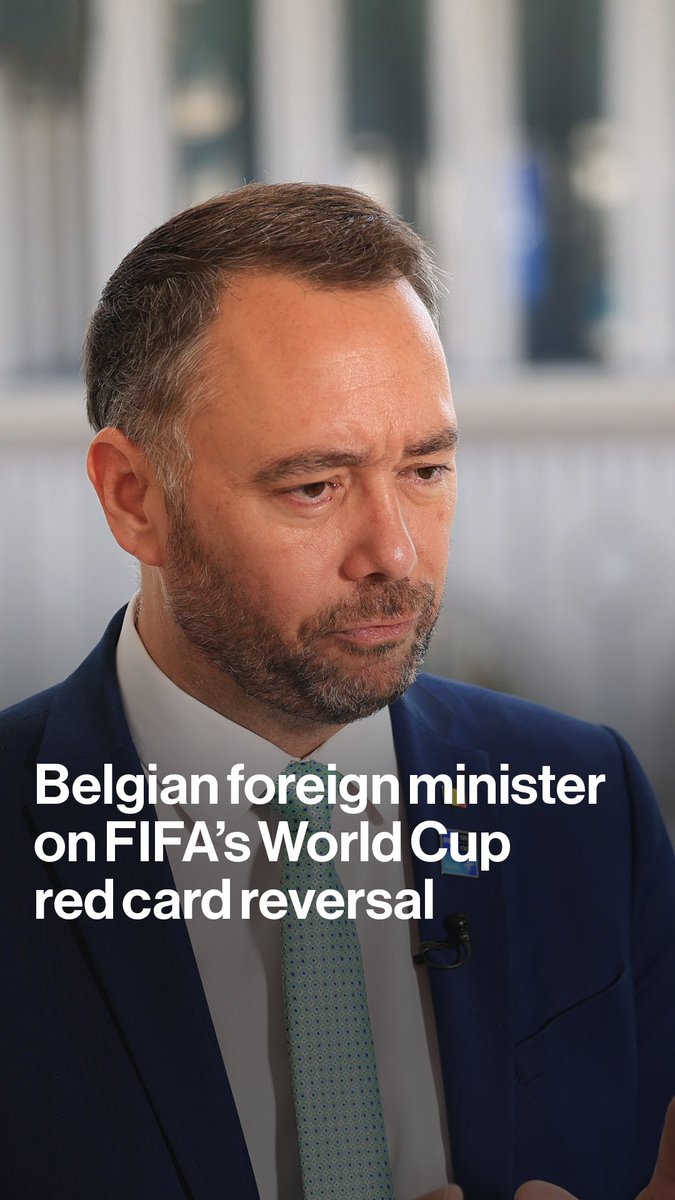 "Everybody needs to respect the same rules." Belgium's foreign minister and former football referee, Maxime Prevot, on FIFA's decision to overturn a red card ahead of his country's World Cup victory against the US