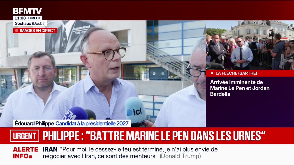 Présidentielle 2027: pour Edouard Philippe, la retraite à 60 ans est "un mensonge qui coûtera cher" aux Français