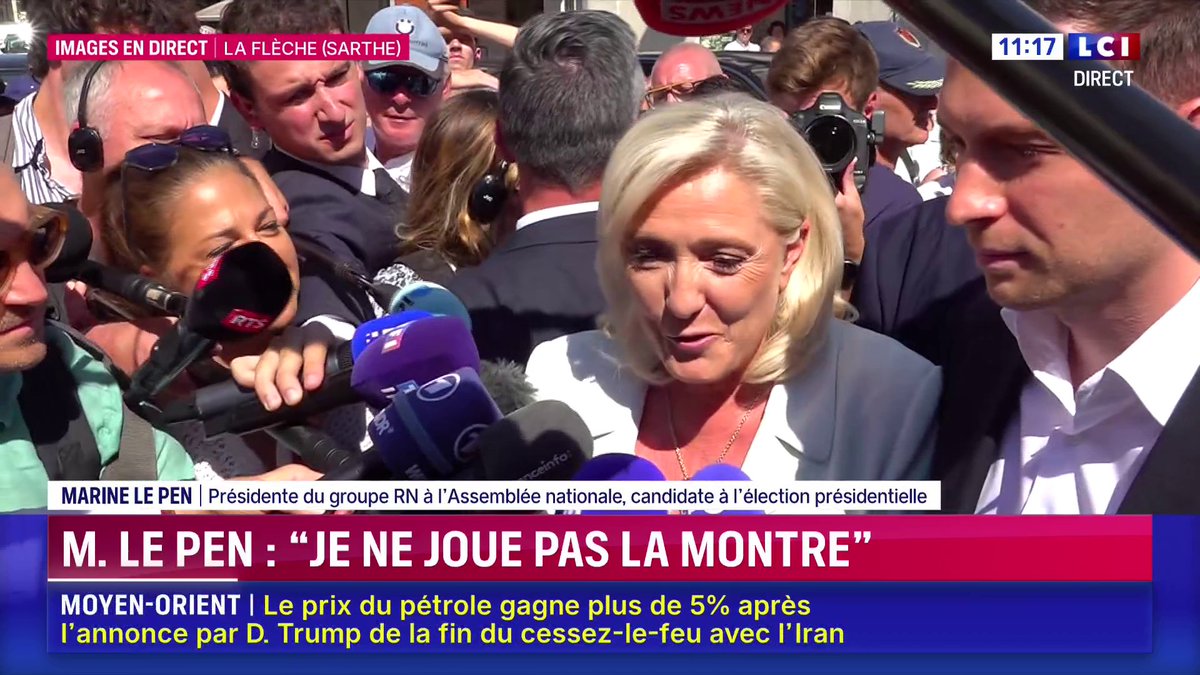 💬 "Les électeurs savent pertinemment que les faits qui nous sont reprochés ne méritent en aucun cas une condamnation pénale", exprime Marine Le Pen