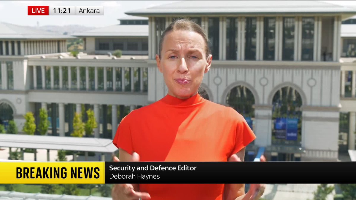 "The fact that you have now once again live fire between the US and Iran, it just raises the level of that crisis right to the top of the agenda." Sky's Deborah Haynes reacts after Donald Trump's comments at the NATO summit. 📺 Sky 501/YT