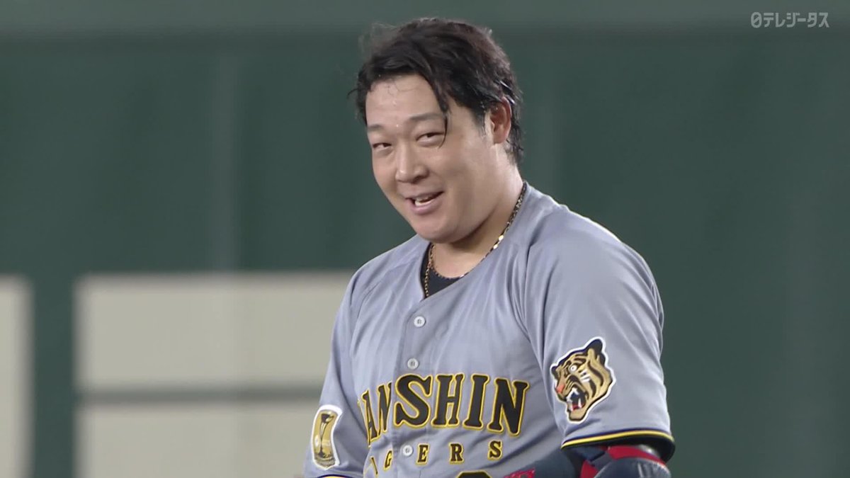 梅雨明けはすぐそこ ものすごいスイング＆打球速度 大山悠輔がタイムリーヒット ⚾️巨人×阪神 #阪神タイガース #だったらDAZN