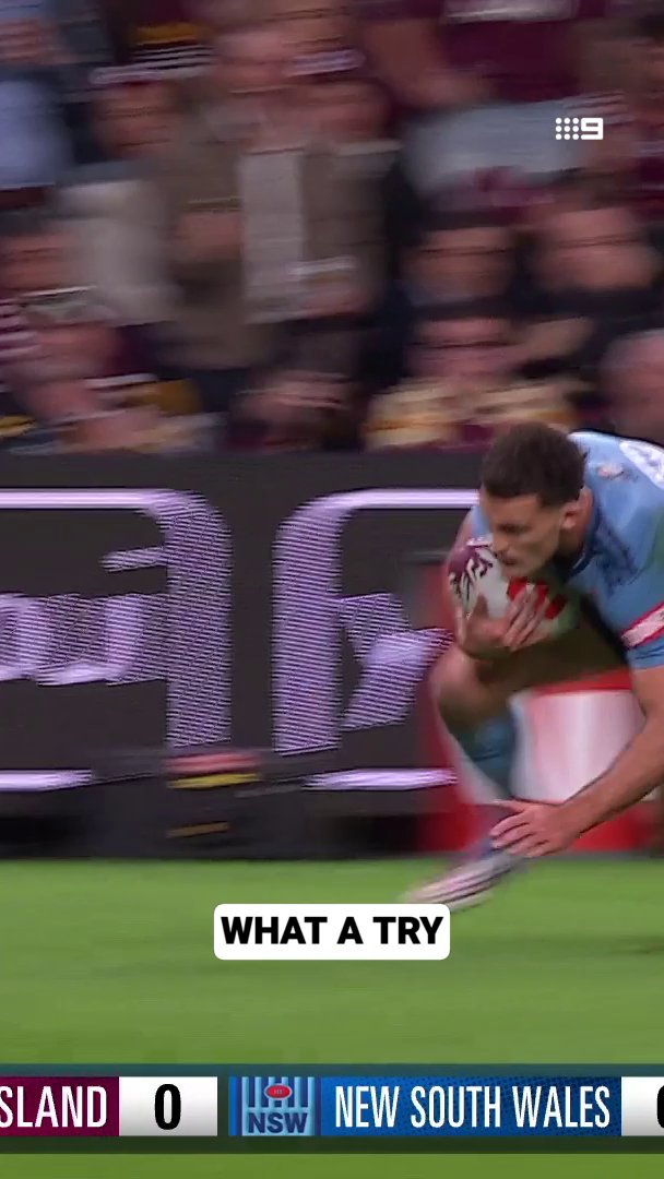 CLEARY HAS A DOUBLE ✌ #NRL #Origin #StateofOrigin