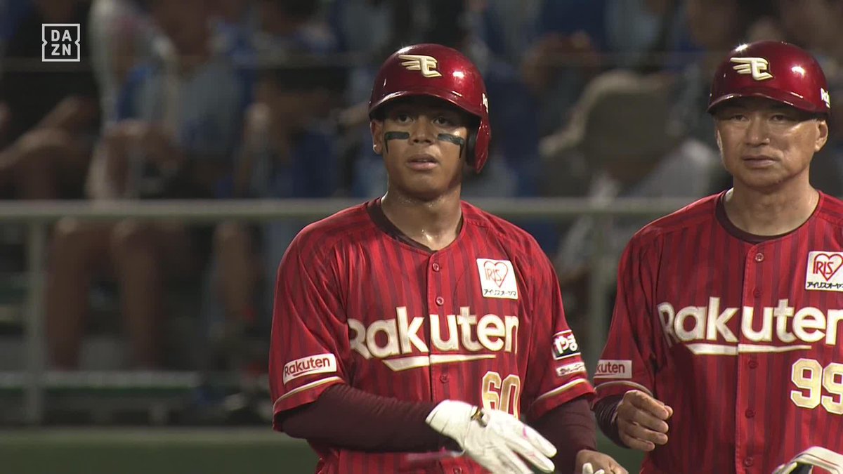 沖縄に凱旋 ウェルネス沖縄高出身の3年目 ワォーターズ ご家族の前でヒット ⚾️西武×楽天 #RakutenEagles #だったらDAZN