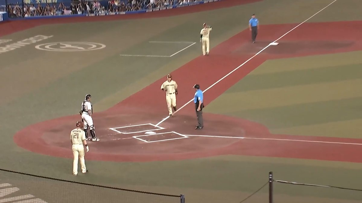高々と舞い上がった打球はレフトスタンドへ‼️ 北海道日本ハム 野村佑希 選手の第11号逆転2ランホームラン🌈 👇ライブ配信・見逃し配信を見る