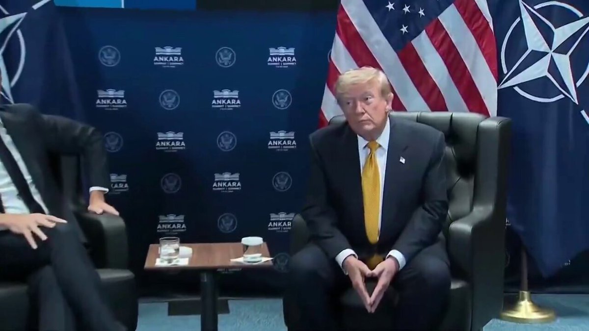 BREAKING: CEASEFIRE OVER: President Trump declared the U.S.-Iran ceasefire agreement is effectively “over” following a new round of overnight military strikes, saying he has no interest in continuing diplomatic talks with Tehran. Speaking at the NATO summit in Ankara, Turkey, Trump blasted Iran’s leadership, calling them “sick people” and saying, “If they had a nuclear weapon, they’d use it. As far as I’m concerned, it’s all over.”