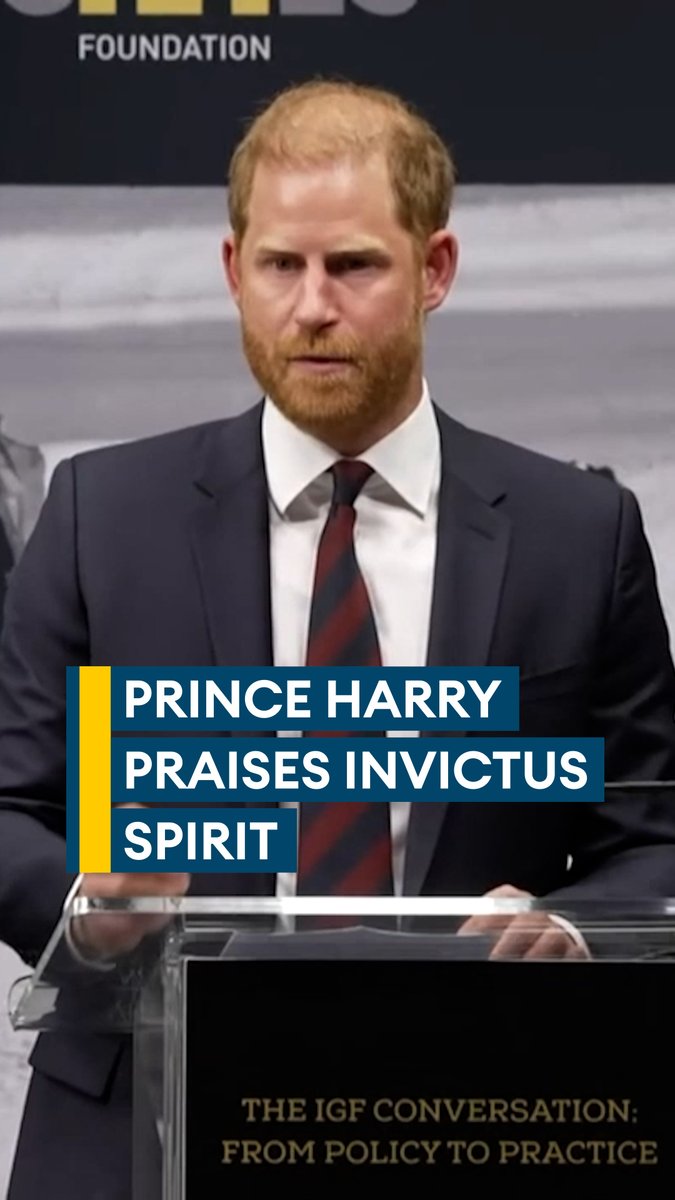 "The chance to redefine one's purpose and identity"🗣️ Prince Harry praised the spirit of the Invictus Games as he looks set to appear in a series of events marking a year until Birmingham hosts the sporting event