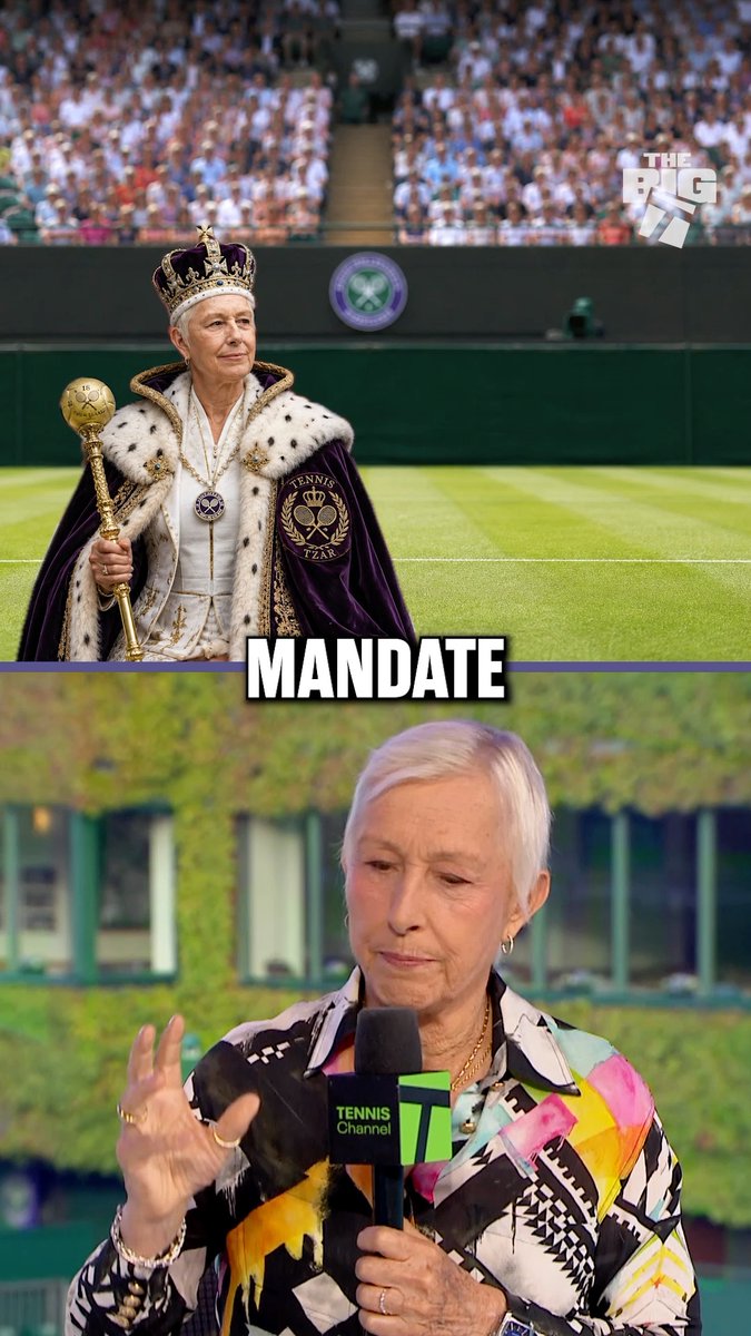 Smaller racket heads &amp; smaller club heads? 👀 Martina Navratilova and Rory McIlroy are interested in making tennis and golf more precise 🎯 Listen or watch now ➡️