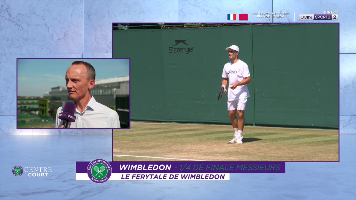 ๐๐พ #Wimbledon Arthur Fery : plutรดt Franรงais ou Britannique ?