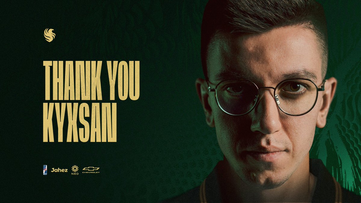 From our first trophy in Bucharest to the captain who led the way. Thank you for everything, and best of luck on your next chapter kyxsan 💚