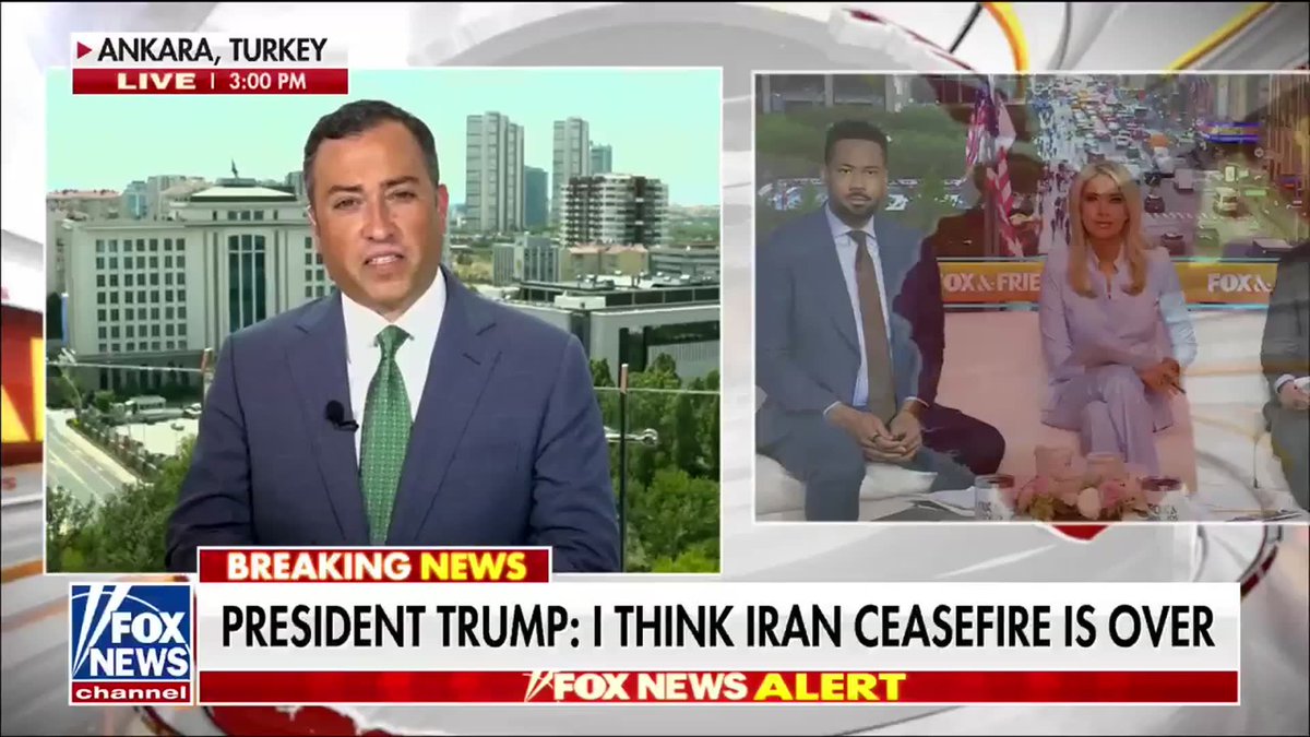 President Trump is set to meet with Ukrainian President Volodymyr Zelenskyy any moment in Turkey, as Zelenskyy urges NATO and the U.S. to provide more funding and military support while Russia continues its attacks on his country. Ahead of the meeting, Trump launched new airstrikes against Iran, saying they are in retaliation after the Iranian regime launched attacks on commercial vessels in the Strait of Hormuz. Mark Meredith reports.
