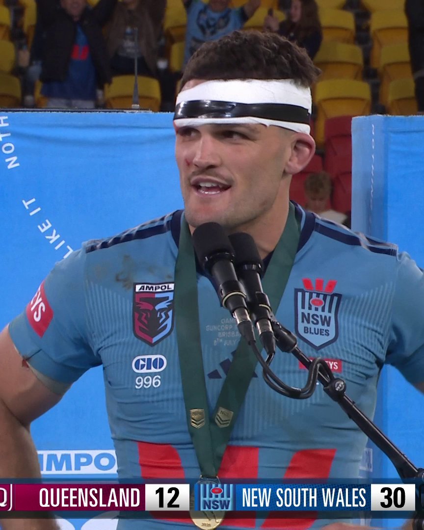 Hear from Nathan Cleary after Origin III! 🗣 #NRL #Origin #StateofOrigin