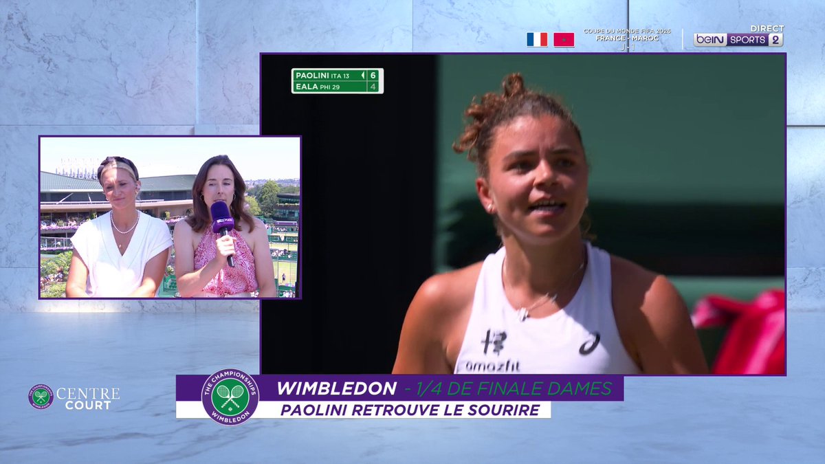 🏆🎾 #Wimbledon Paolini qui se relance sur ce Tournoi !