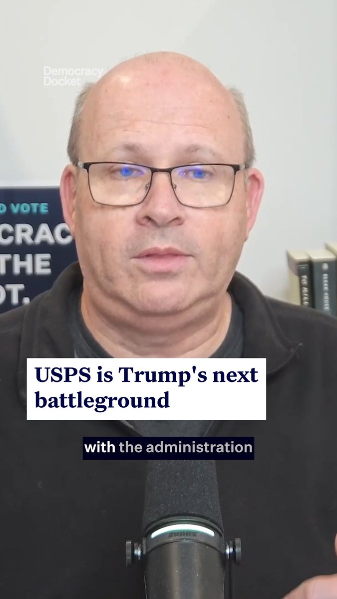 ⚠️ Trump’s position coming out of this Supreme Court term is that he controls the U.S. Postal Service, Marc Elias says. We don’t have the luxury of waiting to see what happens next. We are taking a stand now against this attack on our democracy. Join our fight: