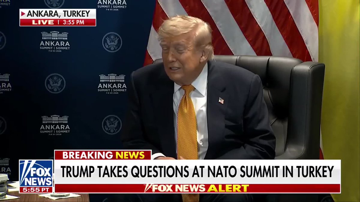 BREAKING: President Trump announces a new wave of attacks directed at Iran will take place tonight in response to their hostilities in the region. "We hit them very hard last night. Very, very hard. Probably hit them hard again tonight. I'll give them a little warning, we're going to hit them hard tonight."