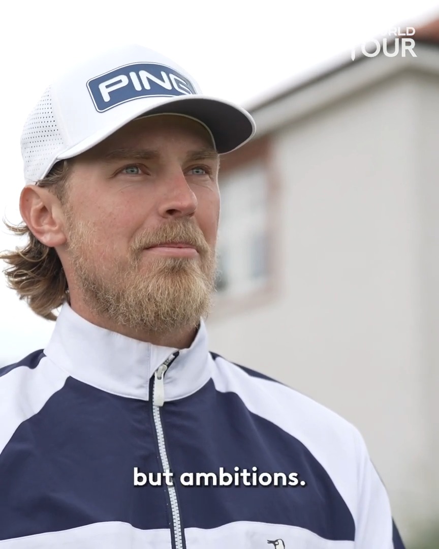 "Just antagonising a lot of English people." 🇳🇴 Kristoffer Reitan is glad there's no tee times taking place on Saturday night 👀 #GenesisScottishOpen | #RolexSeries
