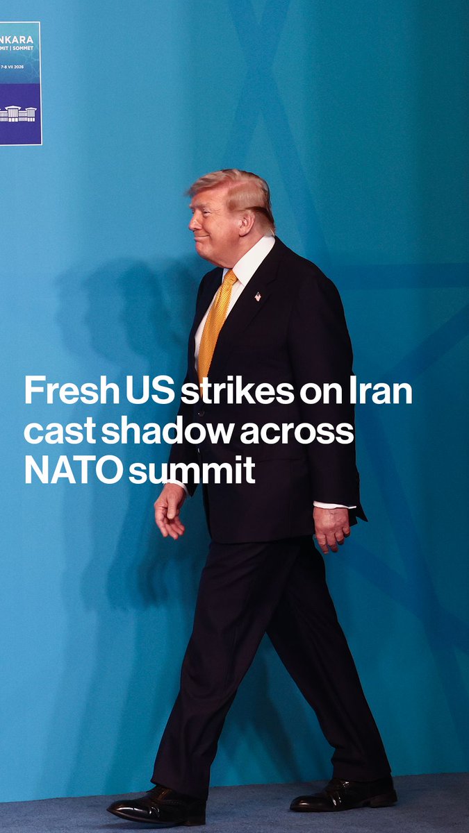 Fresh US strikes on Iran cast a shadow across the NATO summit in Ankara, Turkey — as President Trump declared the ceasefire "over." @annmarieexplains