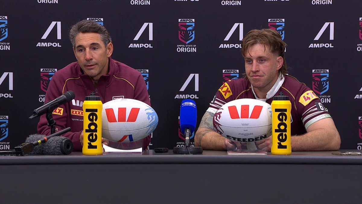 Hear from Billy Slater and Cameron Munster after Origin III.