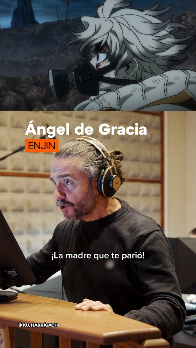 Una masterclass de Ángel de Gracia como Enjin 🔥 ¡Recordatorio de que la temporada 2 de Gachiakuta está en producción!