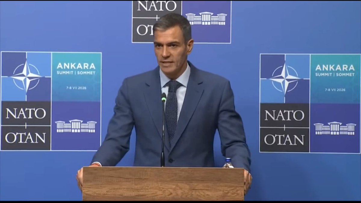 ❗ Sánchez revela que ha tenido "una charla informal" con Trump: "Hemos hablado de fútbol y del Mundial. Una charla coloquial sin ningún tipo de tirantez. Todo buenas palabras y amabilidad"