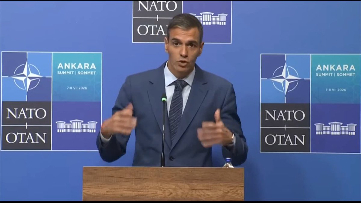 🔴 Sánchez, tras los ataques de Trump a España: "Nos lo tomamos con calma y con paciencia. Y con cierta normalidad también. Cuando uno se aleja un poco de estas declaraciones ve que las relaciones entre EEUU y España son muy muy positivas"