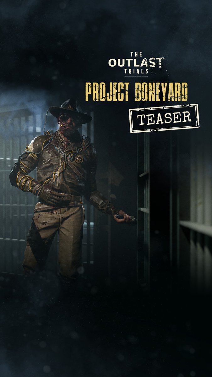 Coyle's been waiting, and Easterman has set him up in the perfect environment for experimentation. 🚨👮 Your attendance is mandatory, see you tomorrow at 10am ET. #theoutlasttrials _______ Coyle attendait ce moment, et Easterman lui a offert un cadre idéal pour mener ses expérimentations. 🚨👮 Votre présence est obligatoire, rendez-vous demain à 10h HE. #outlasttrials #ProjectBoneyard #Outlast