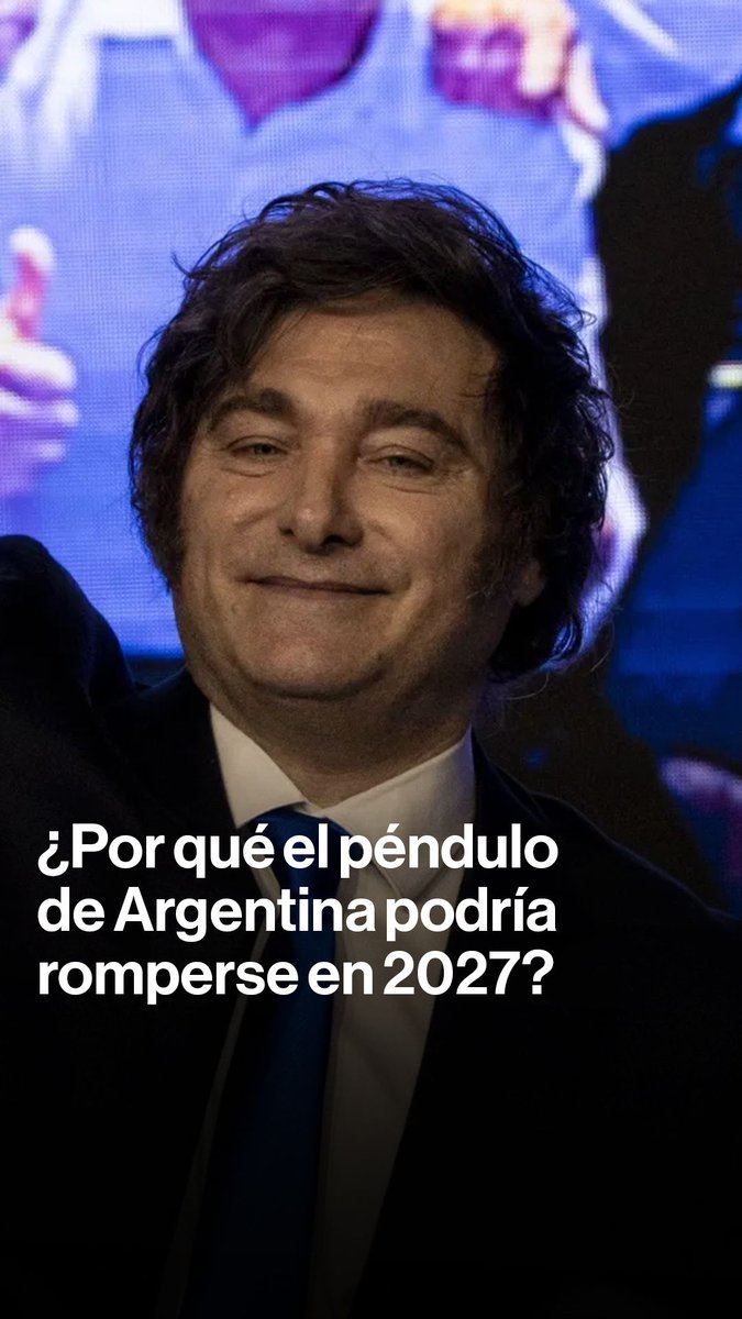 ¿Y si esta vez se termina el péndulo en Argentina? El mercado ya mira hacia 2027 y empieza a ver señales de que el riesgo político que durante décadas espantó a los inversores podría estar cambiando. Ignacio Olivera Doll explica por qué: