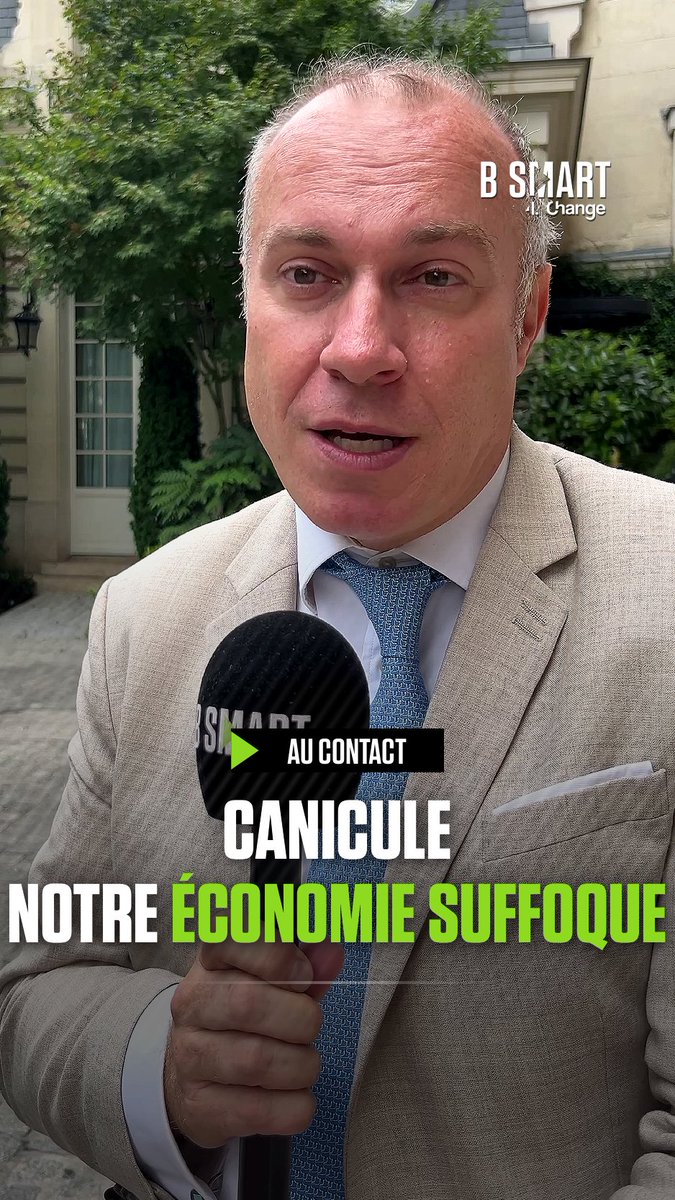 🥵 Canicule : notre économie suffoque 3ème épisode en moins de 2 mois… Les vagues de chaleur ne sont désormais plus à considérer comme “des phénomènes exceptionnels”. C’est donc tout notre système économique qu’il faut adapter, selon François Gemenne, climatologue et co-auteur du 6ème rapport du GIEC. #climat #canicule #chaleur #GIEC #economie