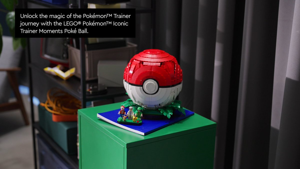 The LEGO Pokémon Iconic Trainer Moments Poké Ball is now up for preorder at Amazon in addition to the LEGO Store. Coming September 1 for $299.99, has 2,386 pieces, Eevee and Pikachu minifigs, and more. #ad Amazon: LEGO: