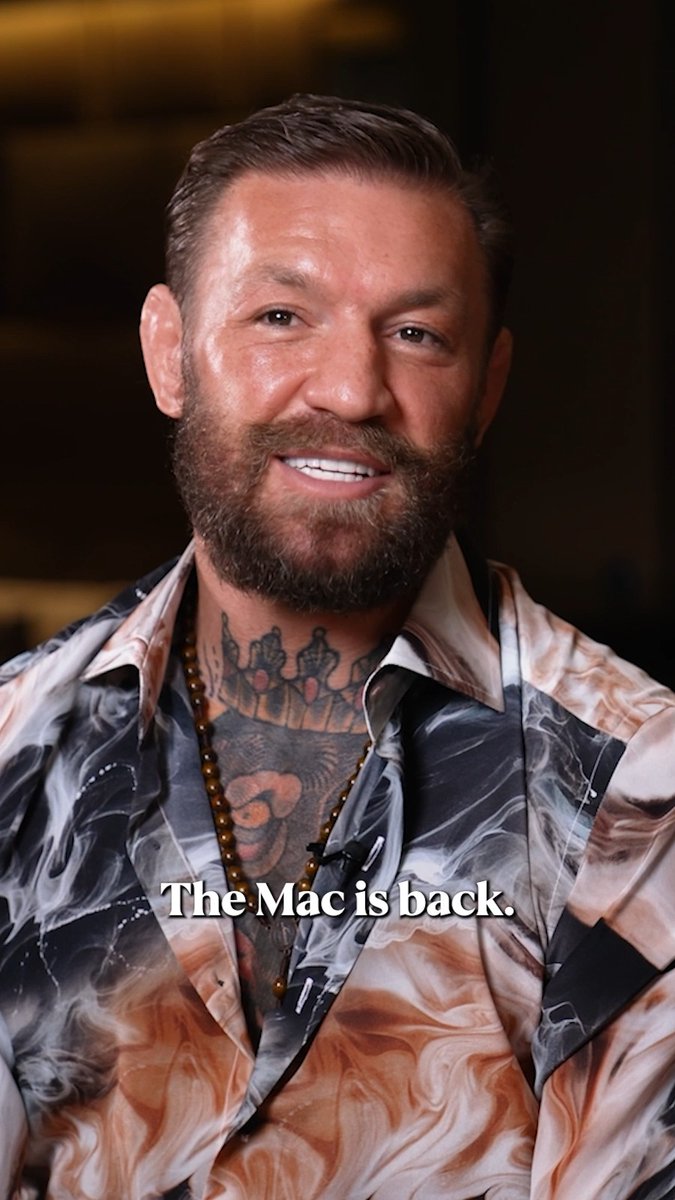 Feels unreal actually watching him in interviews during fight week He’s actually fighting again