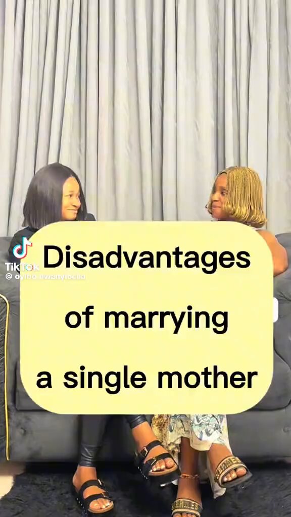 I came across this video on tiktok and guess those who were abusing the woman in the comments section? Her gender! 😁😁😁 Women will naturally hate you for saying the obvious. Single mothers don't love genuinely. Where there seem to be an existing iota of love in a relationship with a single mother, that love is purely transactional. As a man, you will always come second for her, after her kids. Do with this what you want.
