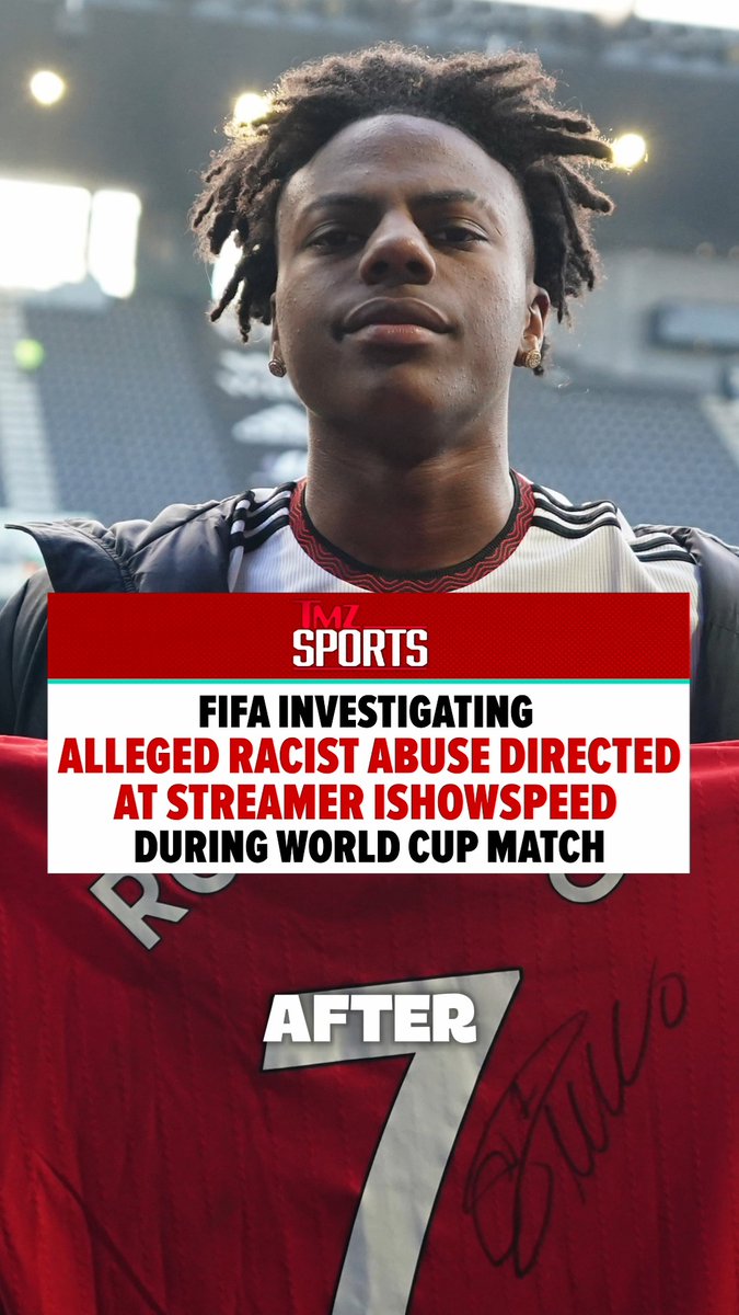 FIFA has opened an investigation after IShowSpeed was allegedly subjected to racist abuse during Argentina’s World Cup match vs. Cape Verde. The incident comes just days after Kylian Mbappé was also targeted with racist abuse. FIFA says there is zero tolerance for discrimination. ⚽