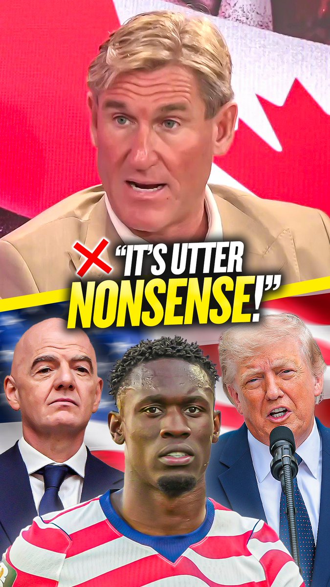 ❌ "Utter nonsense." 👀 "FIFA's responsibility is to uphold the integrity of the game, FIFA didn't do it's job." Simon Jordan calls out FIFA after Andrew Giuliani attempts to justify Donald Trump's red-card intervention. 🔥 #FIFAWorldCup #DonaldTrump #USA #FolarinBalogun