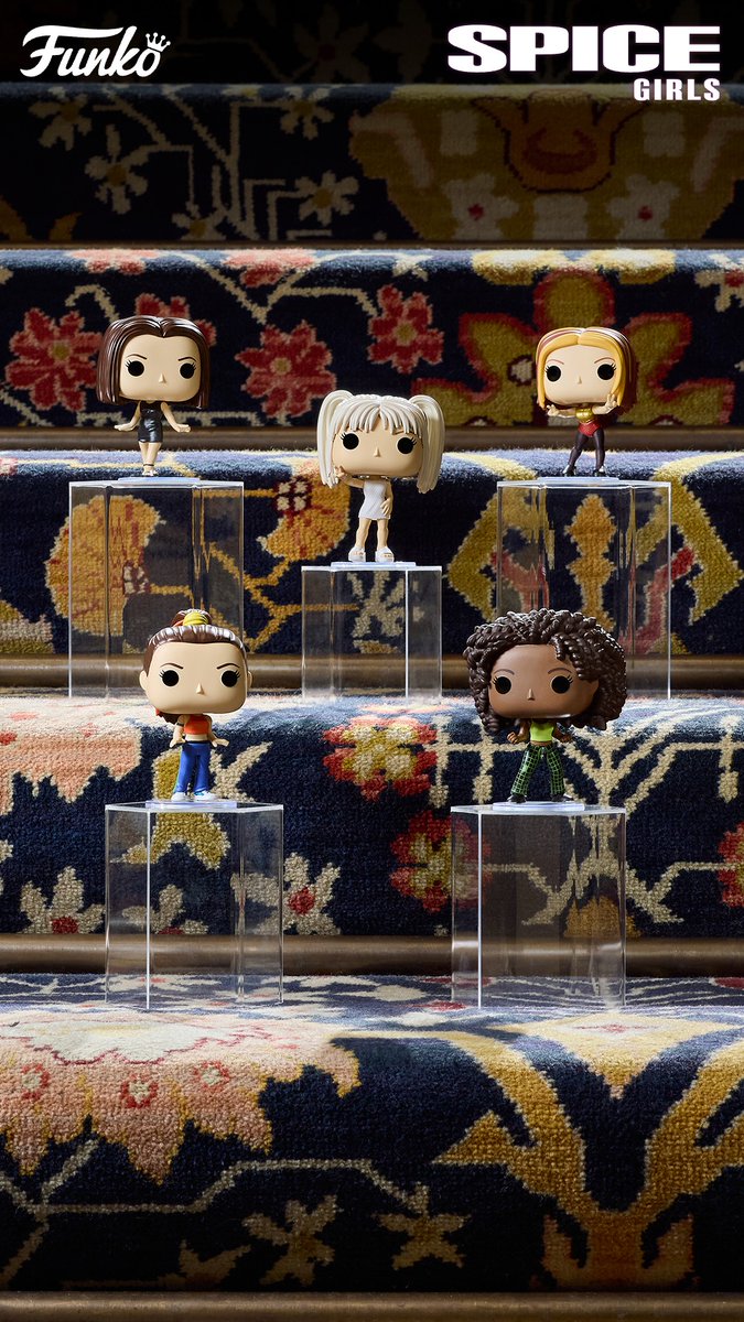 ZIG-A-ZIG-AH ✌️ Celebrating 30 years of their iconic debut single Wannabe, new Spice Girls POP! collectibles are available now: