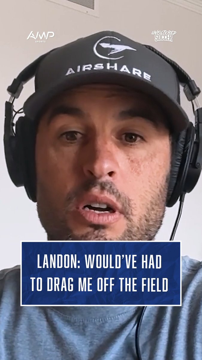 Landon says you would've had to drag him off the field in a World Cup knockout game. "The reality is, Tim, [Pulisic] came out of a World Cup knockout game at home with his leg still intact. I'm saying this to you, Tim, and you know it because you've played with me, you would've had to fucking drag me off the field. And I would've punched the doctor in the face and said, 'You're not taking me off the field. Put whatever you need to put in me, and I'm staying on the field.' I told you this before, I never shared this publicly until a few months ago, I played with a torn hamstring against Ghana after the Algeria game. Nobody knew about it. I didn't have to tell anyone. There was no drama around it. I just did it."