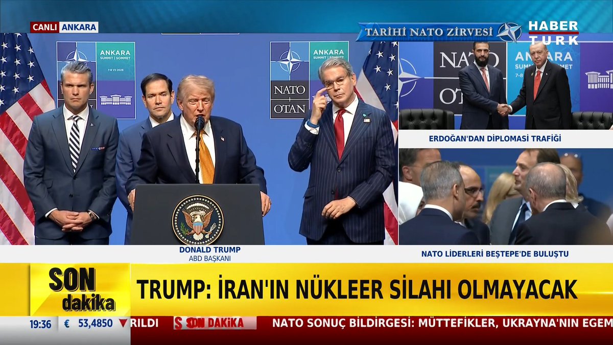 #SONDAKİKA - ABD Başkanı Trump: İran savaşı hızla bitecek. Trump: Bu akşam tekrar vurabiliriz, ben onların dilinde konuşuyorum. İran'la anlaşmadan emin değilim. İran'ın öldürülecekler listesinde bir numaradayım. Onlarla anlaşma yapmak konusunda emin değilim.