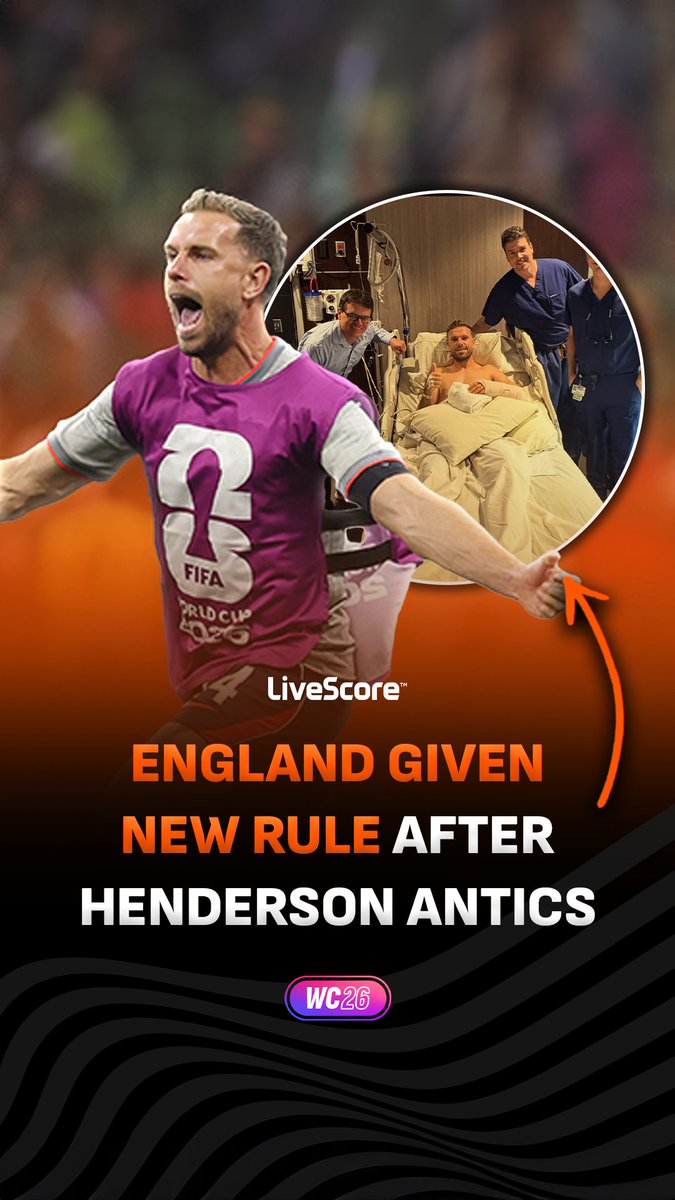 England have been clamped down on after Jordan Henderson’s antics vs Mexico 😳🤕